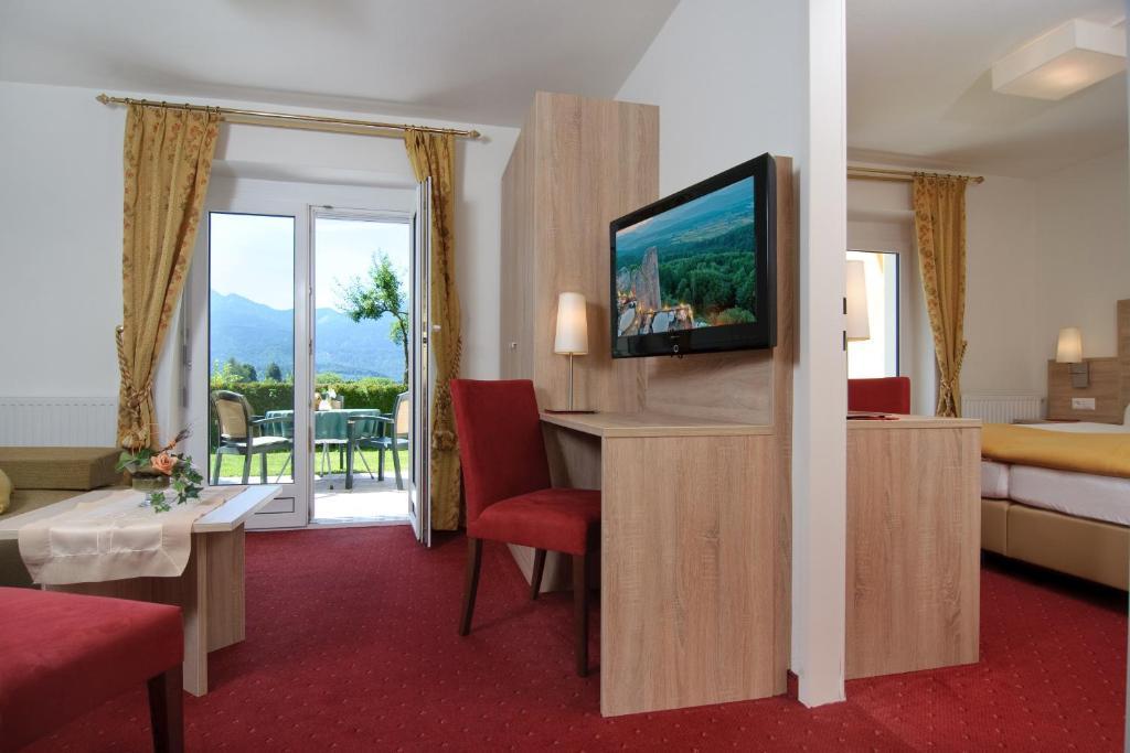 Hotel-Pension Melcher Дроболах ам Фаакерзее Стая снимка